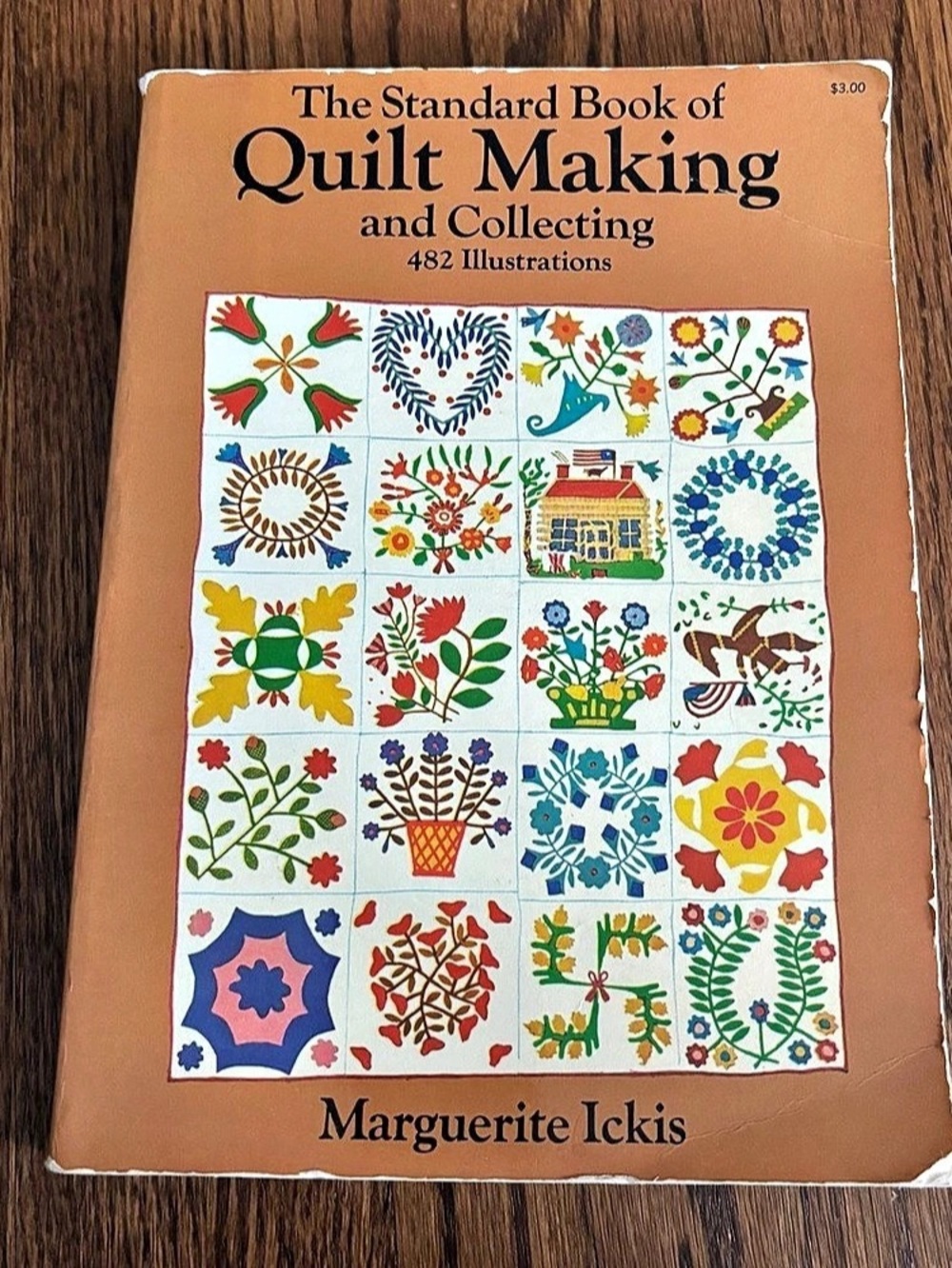 Vintage The Standard Book of Quilt Making and Collecting by Marguerite Ickis